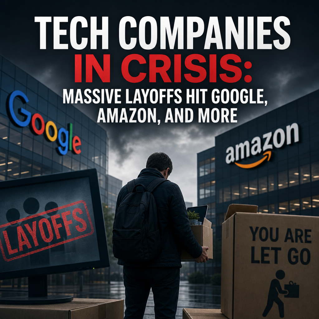 Additional Illustration of Tech Companies In Crisis: Massive Layoffs Hit Google, Amazon, and More