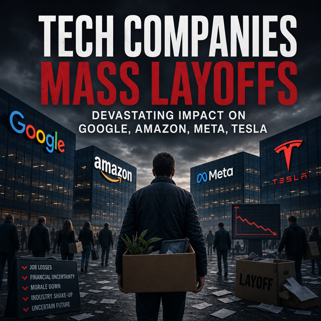 Additional Illustration of Tech Companies Mass Layoffs: Devastating Impact on Google, Amazon, Meta, Tesla