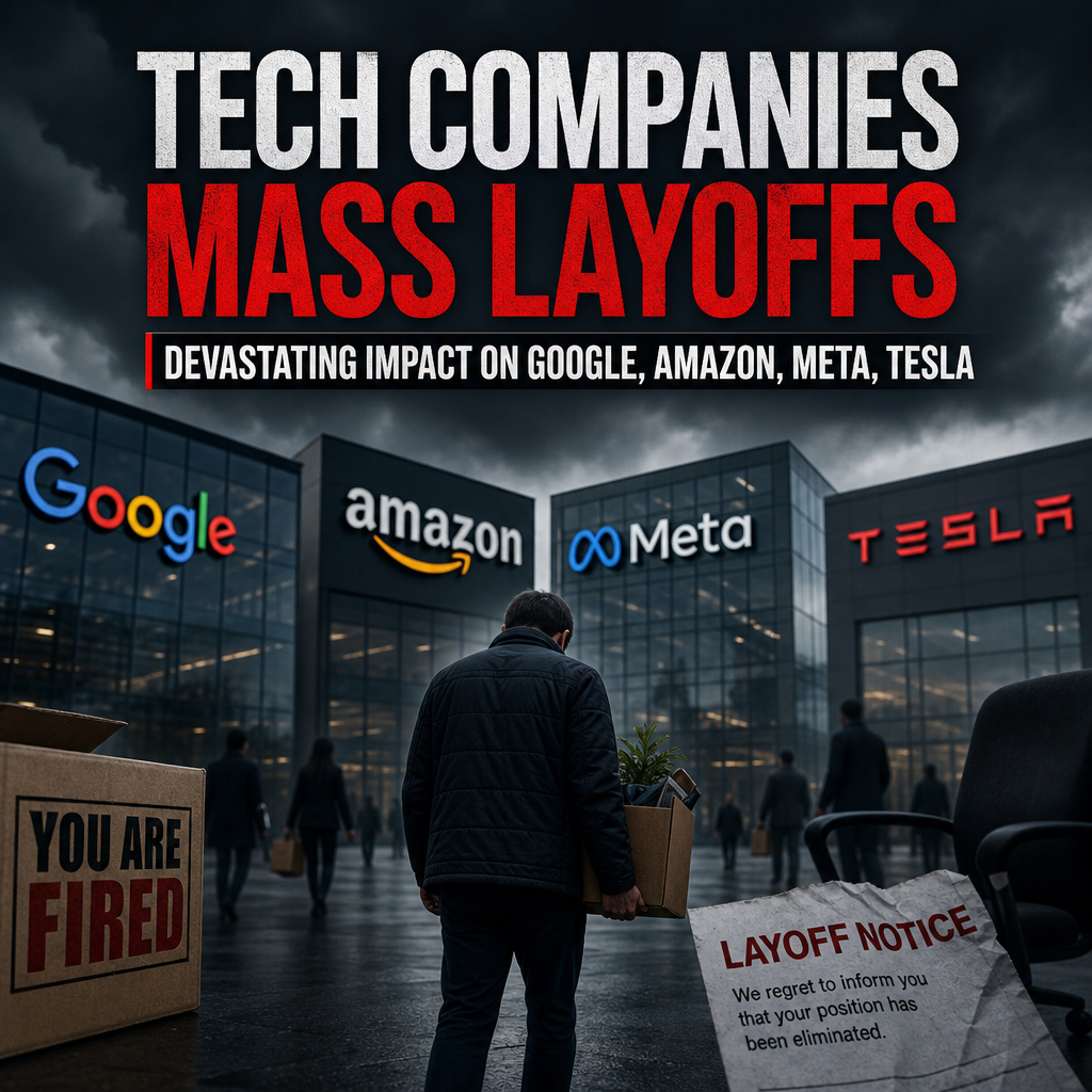 Additional Illustration of Tech Companies Mass Layoffs: Devastating Impact on Google, Amazon, Meta, Tesla