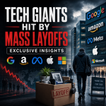 Illustration of Tech Giants Hit by Mass Layoffs: Exclusive Insights