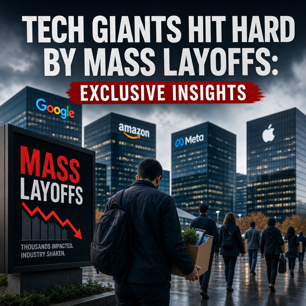 Additional Illustration of Tech Giants Hit Hard by Mass Layoffs: Exclusive Insights