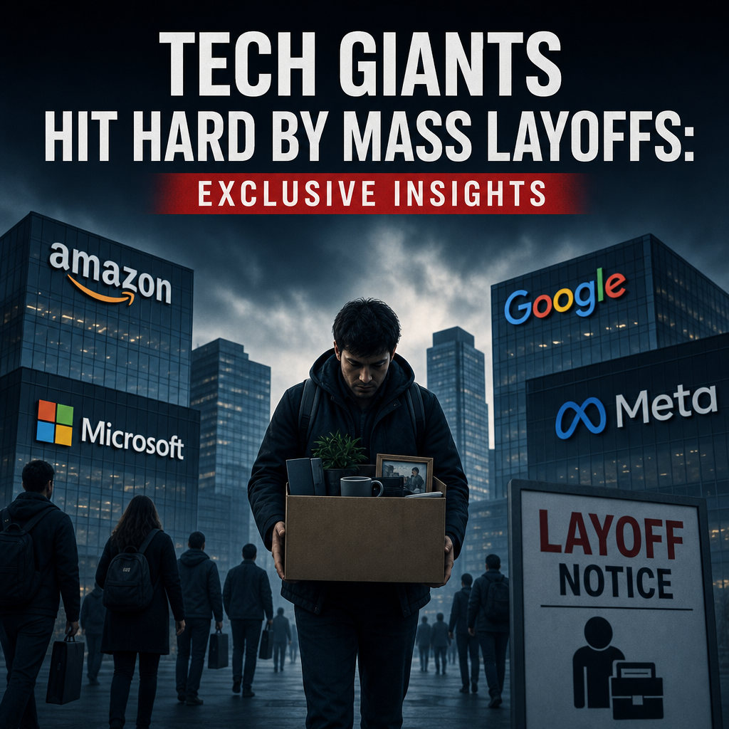 Additional Illustration of Tech Giants Hit Hard by Mass Layoffs: Exclusive Insights