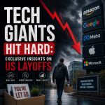 Illustration of Tech Giants Hit Hard: Exclusive Insights on US Layoffs