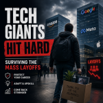 Illustration of Tech Giants Hit Hard: Surviving the Mass Layoffs