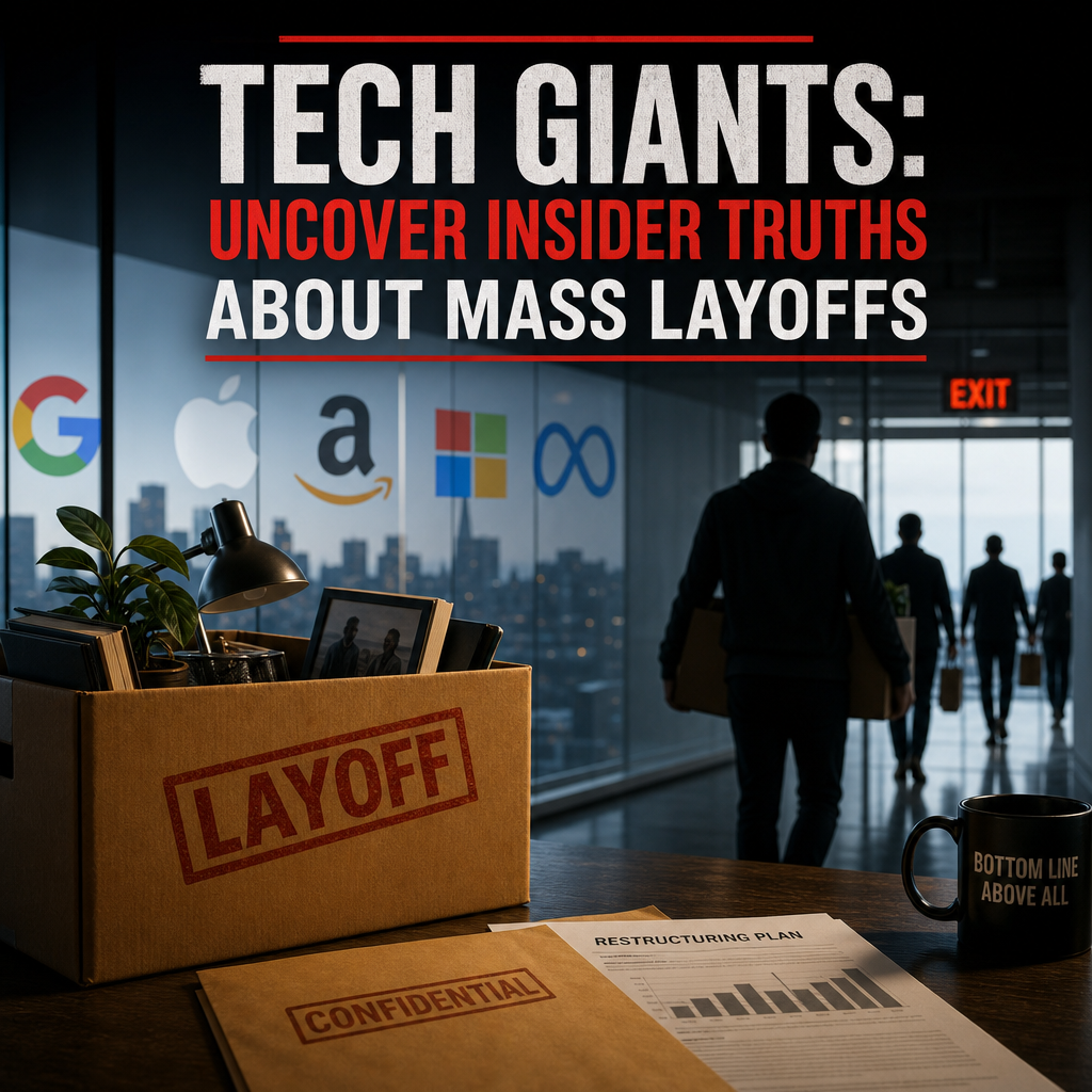 Additional Illustration of Tech Giants: Uncover Insider Truths about Mass Layoffs