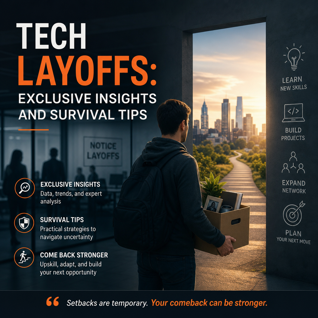 Additional Illustration of Tech Layoffs: Exclusive Insights and Survival Tips
