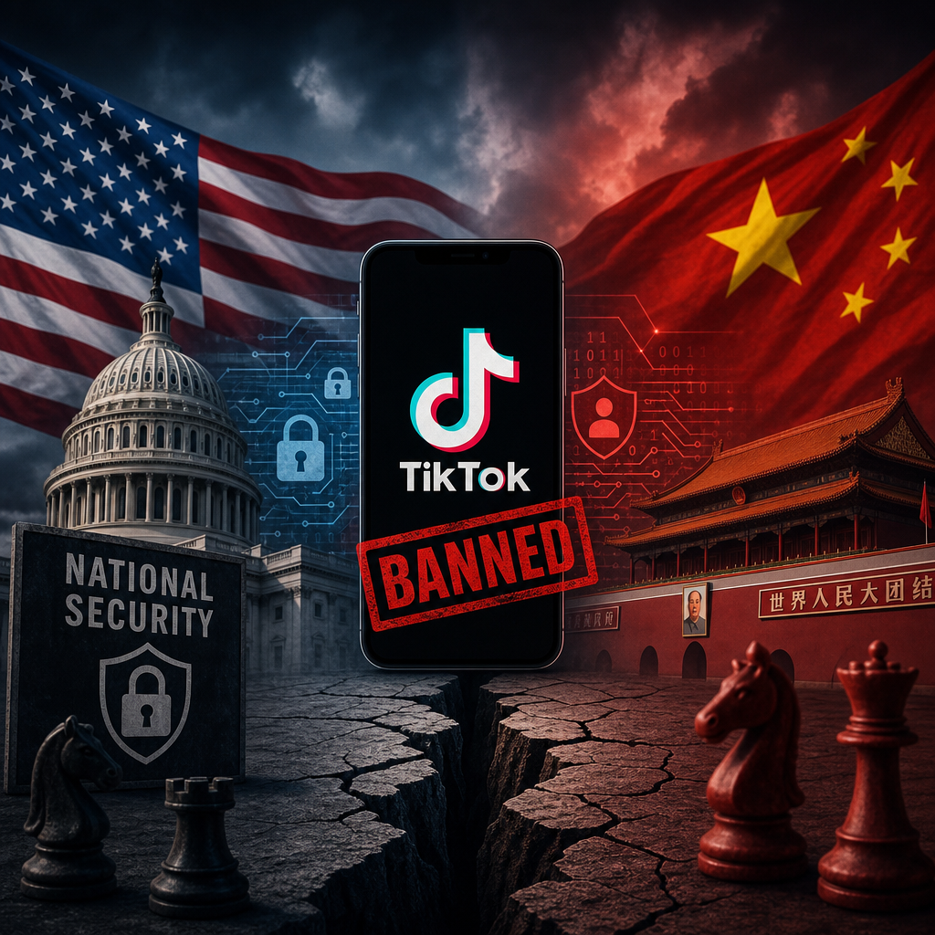 Additional Illustration of Tech Tensions Escalate: Impact of TikTok Ban on US-China Relations