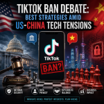 Illustration of TikTok Ban Debate: Best Strategies Amid US-China Tech Tensions