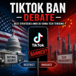 Illustration of TikTok Ban Debate: Best Strategies Amid US-China Tech Tensions