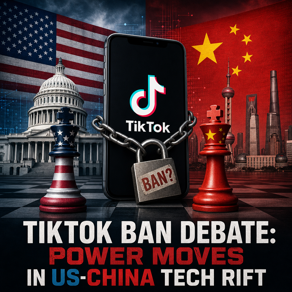 Additional Illustration of TikTok Ban Debate: Power Moves in US-China Tech Rift