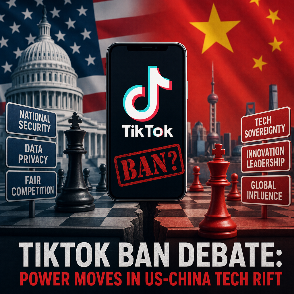 Additional Illustration of TikTok Ban Debate: Power Moves in US-China Tech Rift