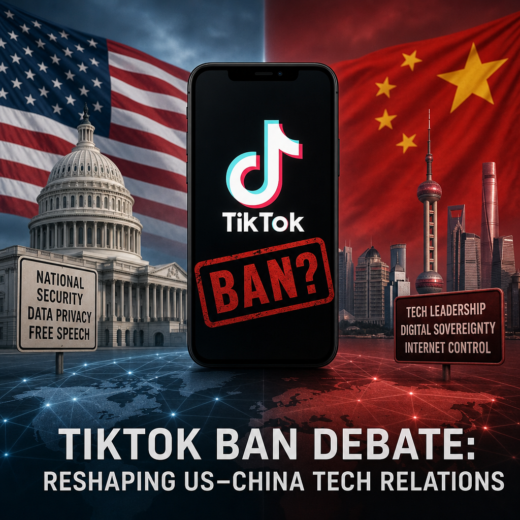 Additional Illustration of TikTok Ban Debate: Reshaping US-China Tech Relations