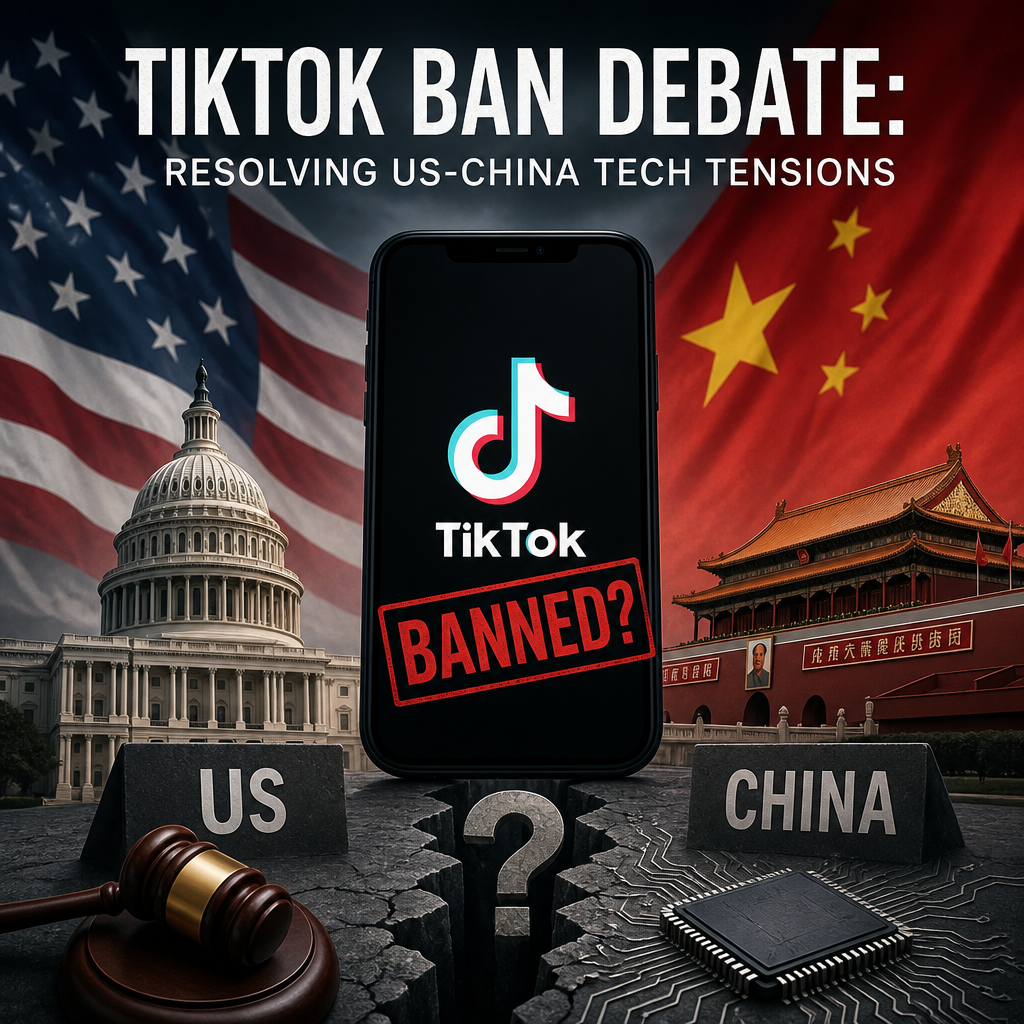 Additional Illustration of TikTok Ban Debate: Resolving US-China Tech Tensions