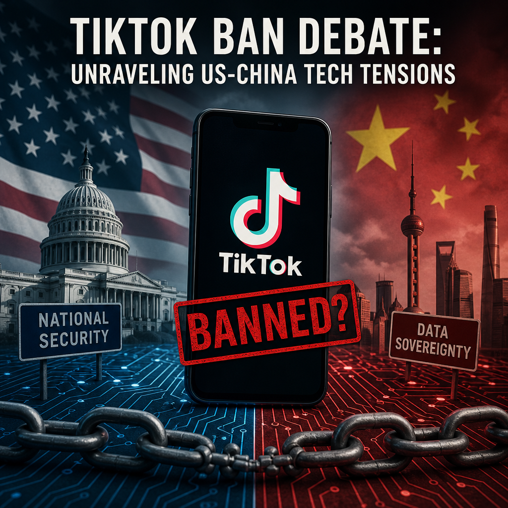 Additional Illustration of TikTok Ban Debate: Unraveling US-China Tech Tensions