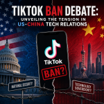 Illustration of TikTok Ban Debate: Unveiling the Tension in US-China Tech Relations