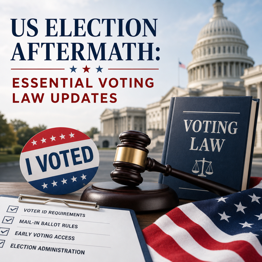 Illustration of US Election Aftermath: Essential Voting Law Updates