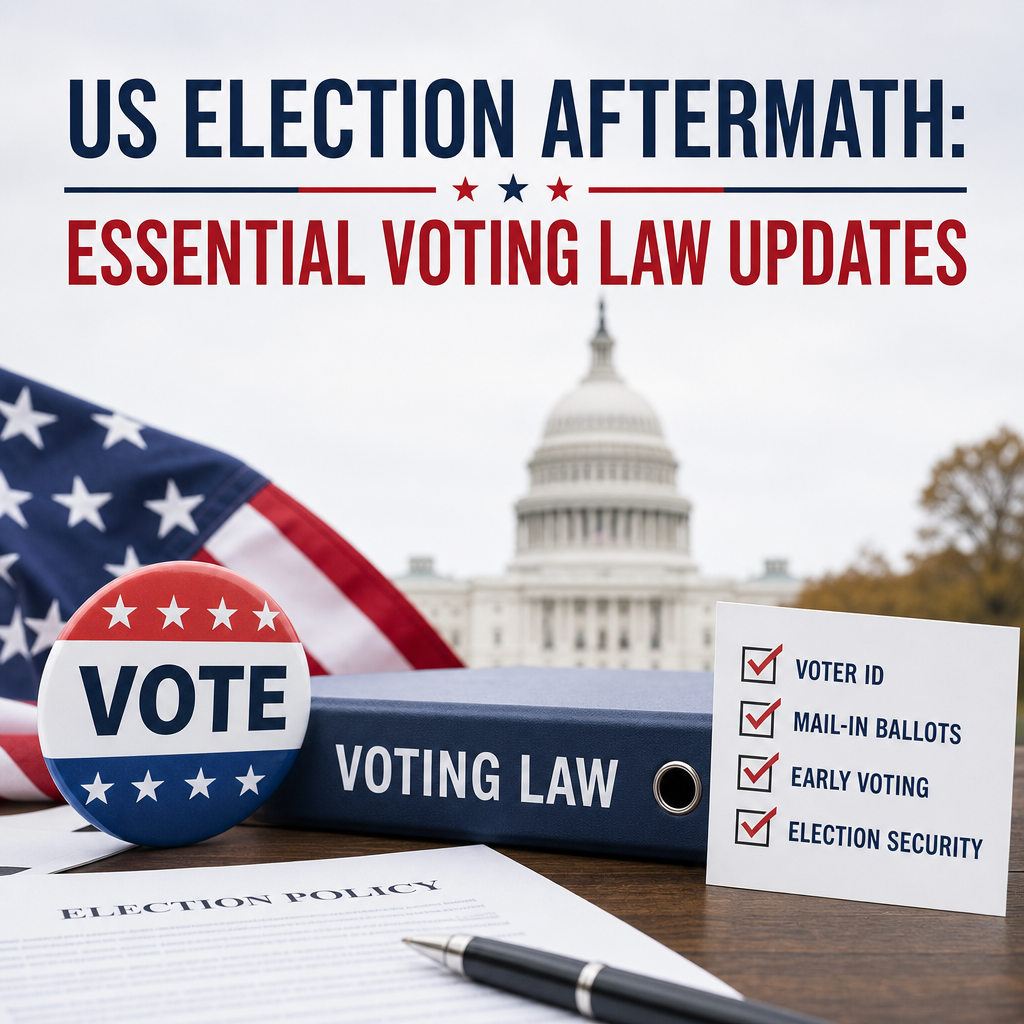 Additional Illustration of US Election Aftermath: Essential Voting Law Updates