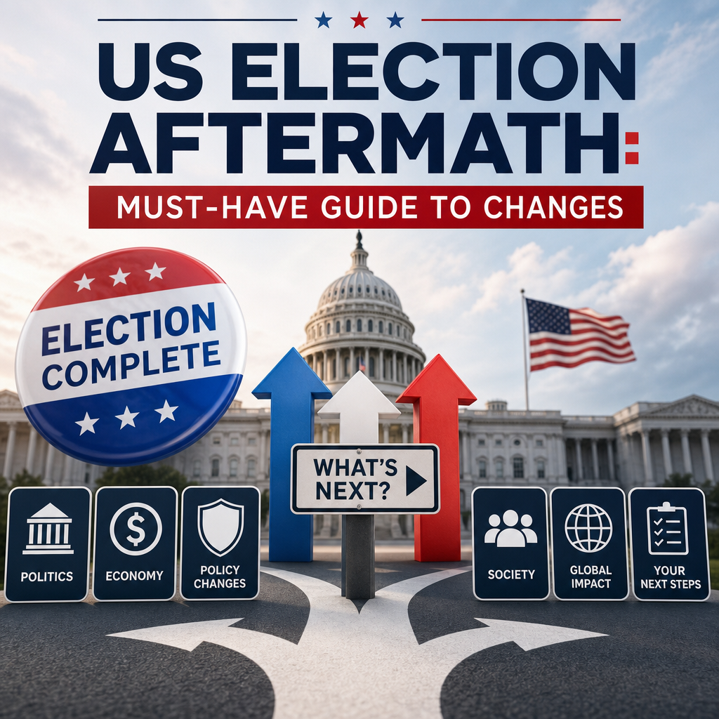Illustration of US Election Aftermath: Must-Have Guide to Changes