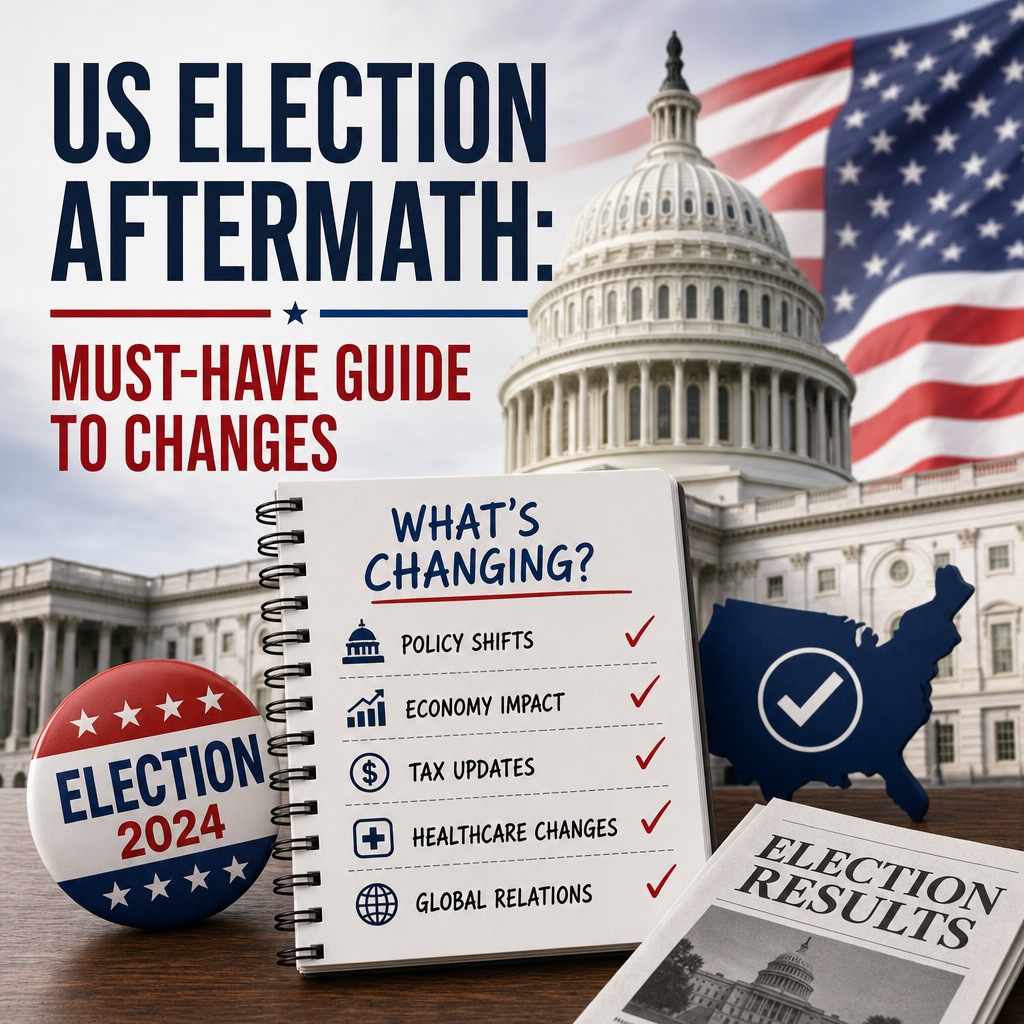 Additional Illustration of US Election Aftermath: Must-Have Guide to Changes