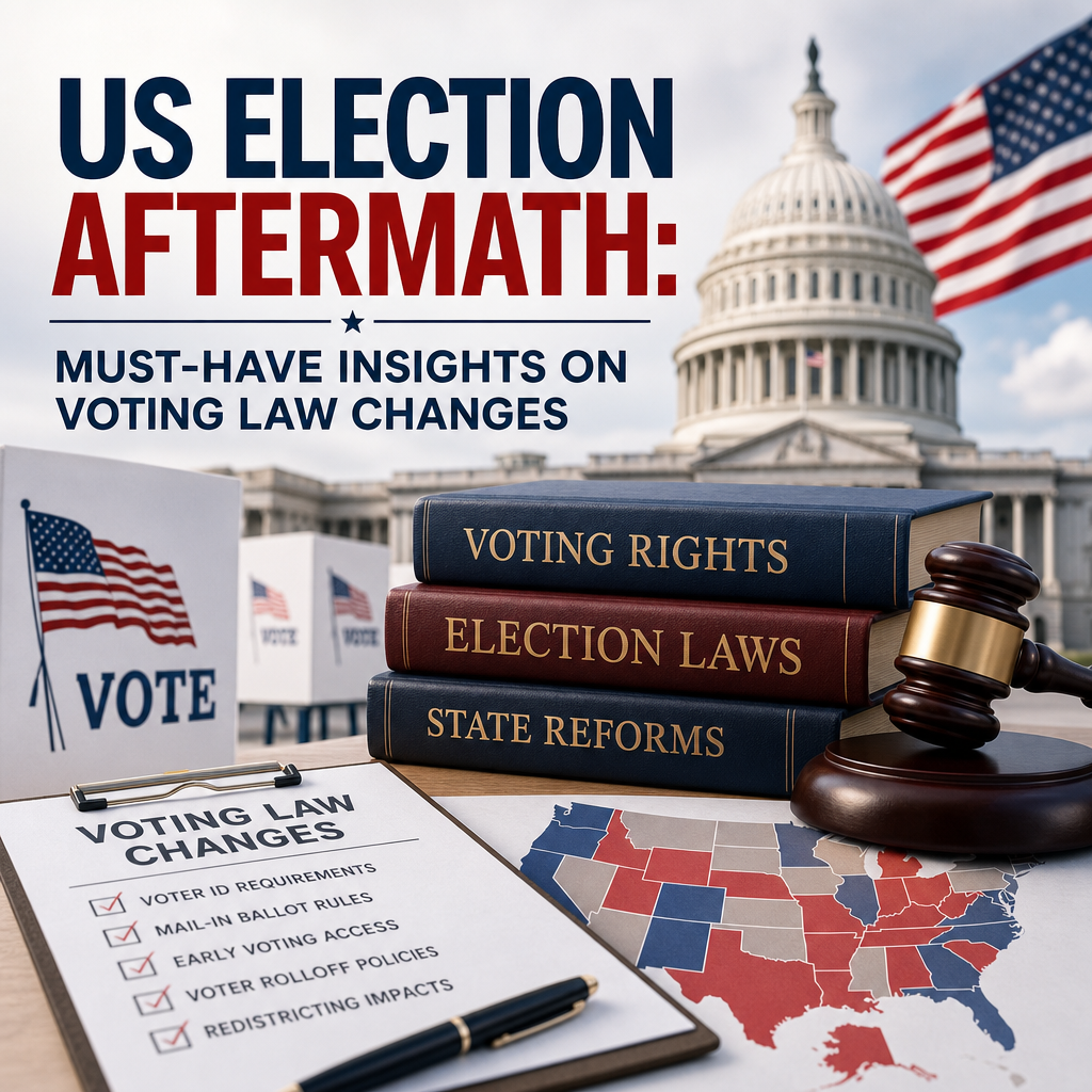 Illustration of US Election Aftermath: Must-Have Insights on Voting Law Changes