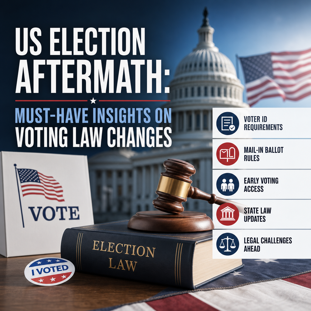Additional Illustration of US Election Aftermath: Must-Have Insights on Voting Law Changes