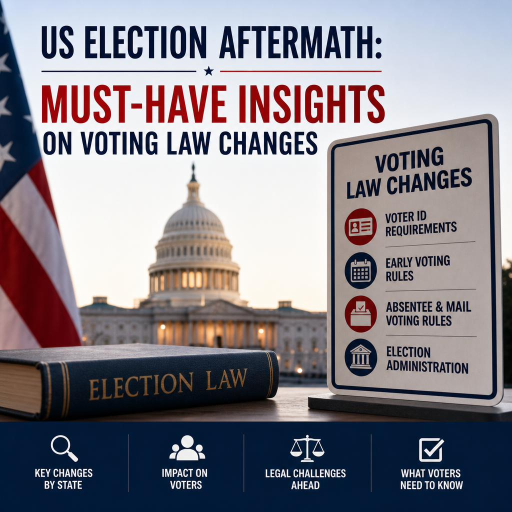 Additional Illustration of US Election Aftermath: Must-Have Insights on Voting Law Changes
