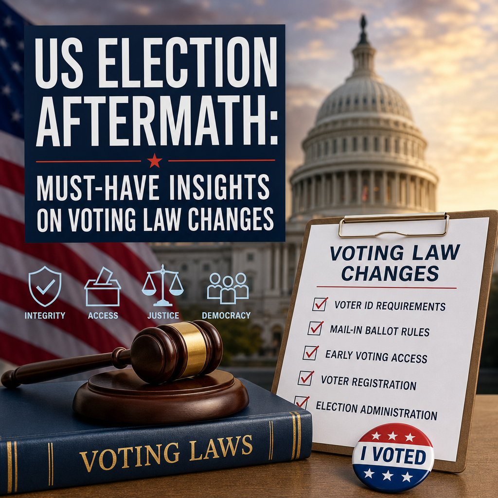 Additional Illustration of US Election Aftermath: Must-Have Insights on Voting Law Changes