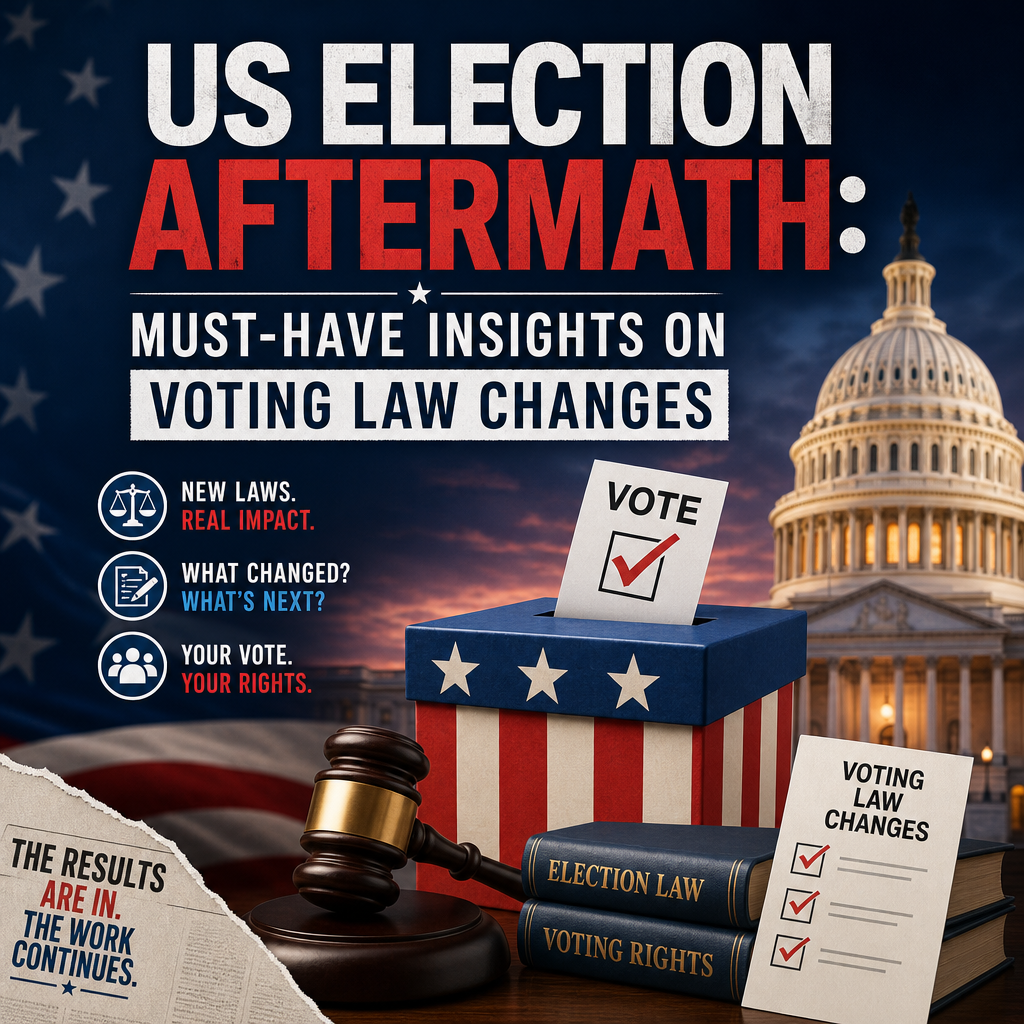 Illustration of US Election Aftermath: Must-Have Insights on Voting Law Changes