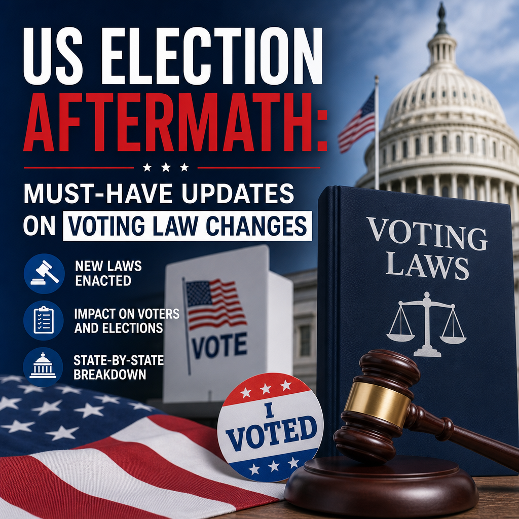 Illustration of US Election Aftermath: Must-Have Updates on Voting Law Changes