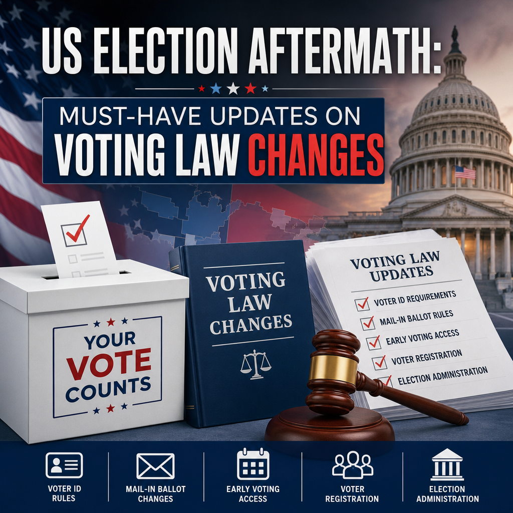 Additional Illustration of US Election Aftermath: Must-Have Updates on Voting Law Changes