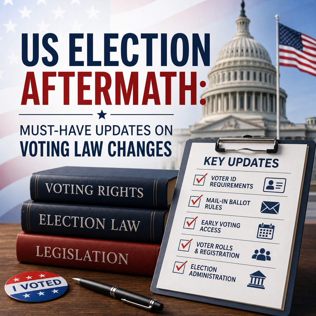 Additional Illustration of US Election Aftermath: Must-Have Updates on Voting Law Changes