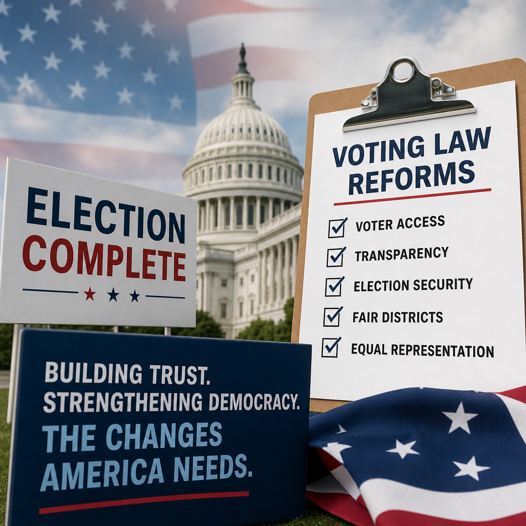 Additional Illustration of US Election Aftermath: Must-Have Voting Law Changes