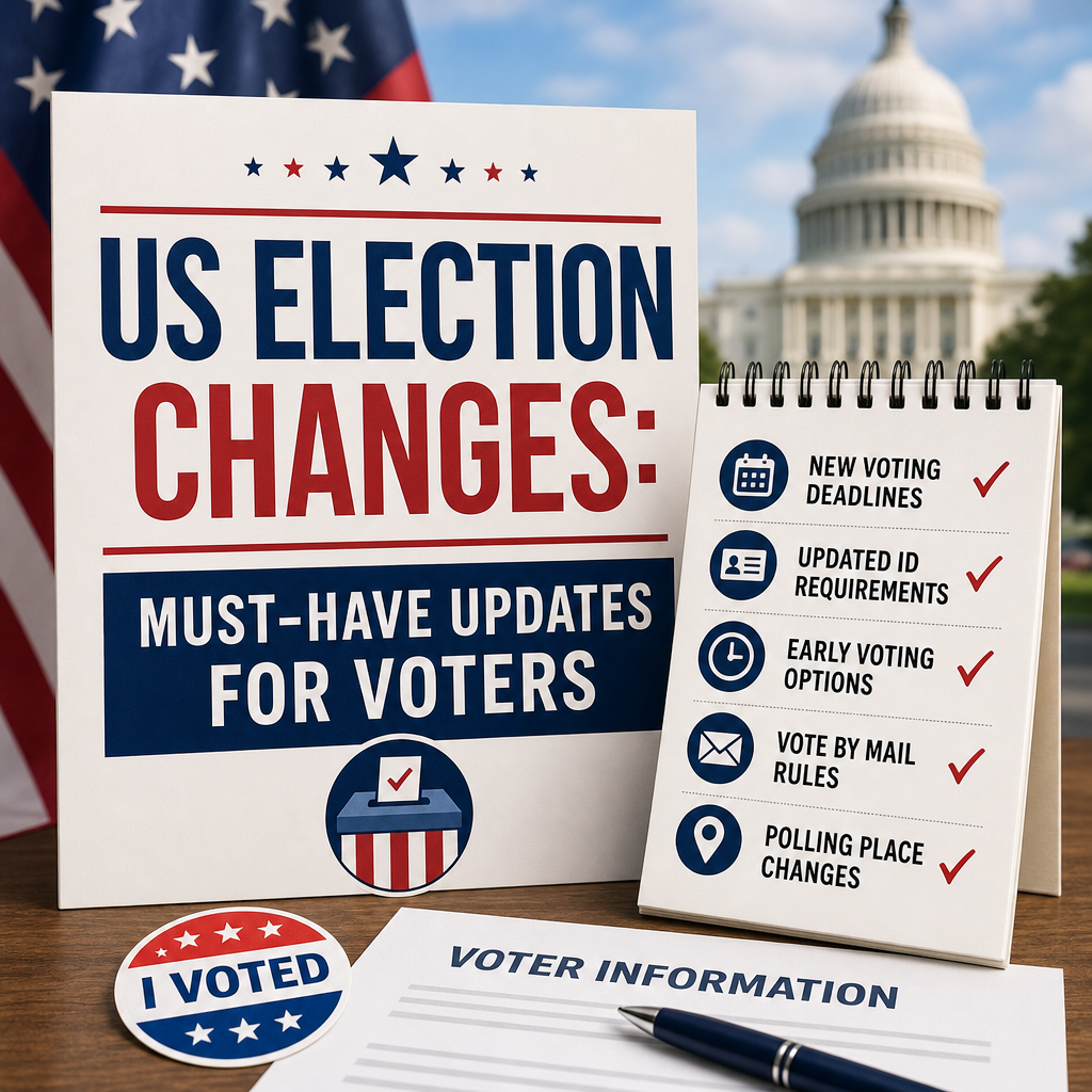 Additional Illustration of US Election Changes: Must-Have Updates for Voters
