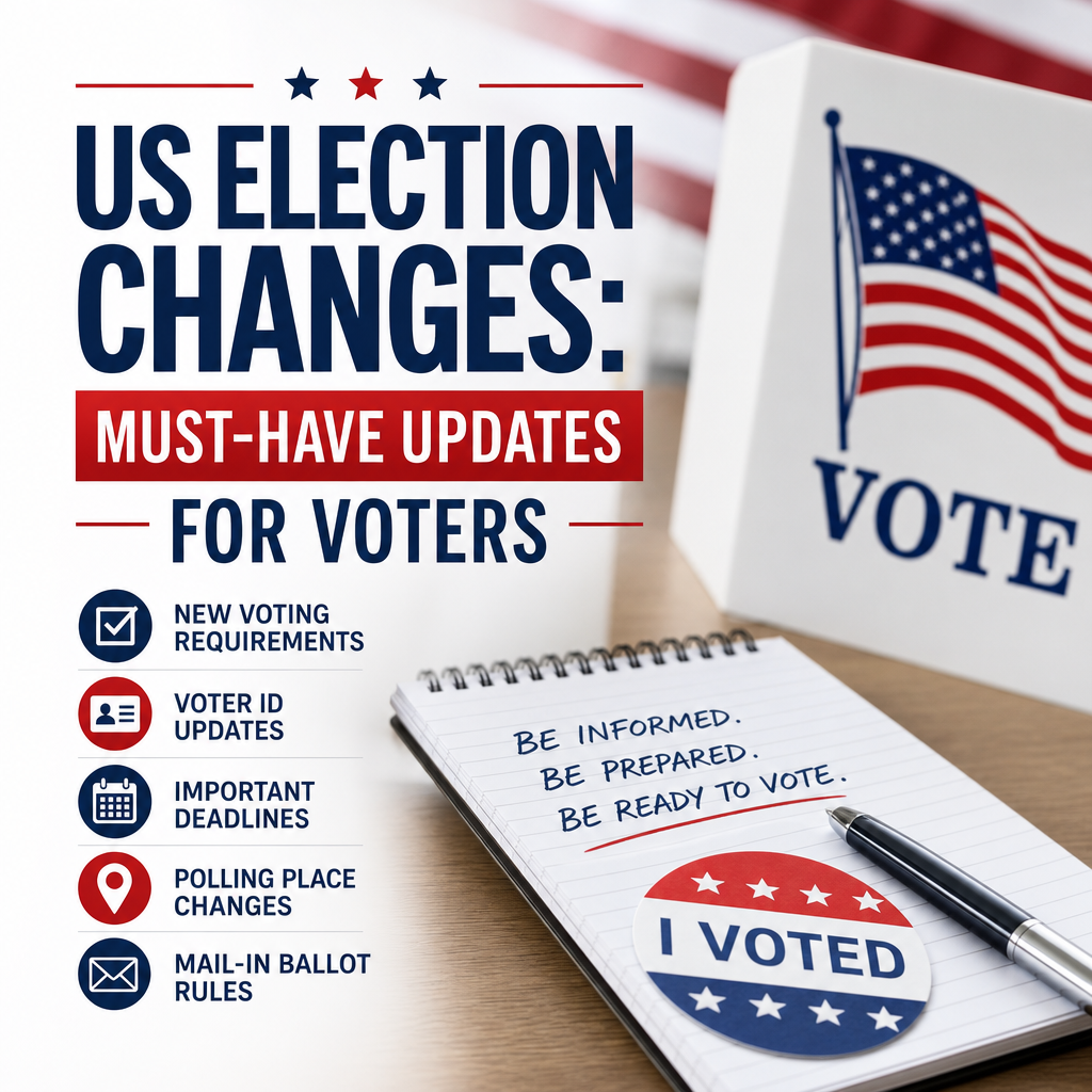 Additional Illustration of US Election Changes: Must-Have Updates for Voters
