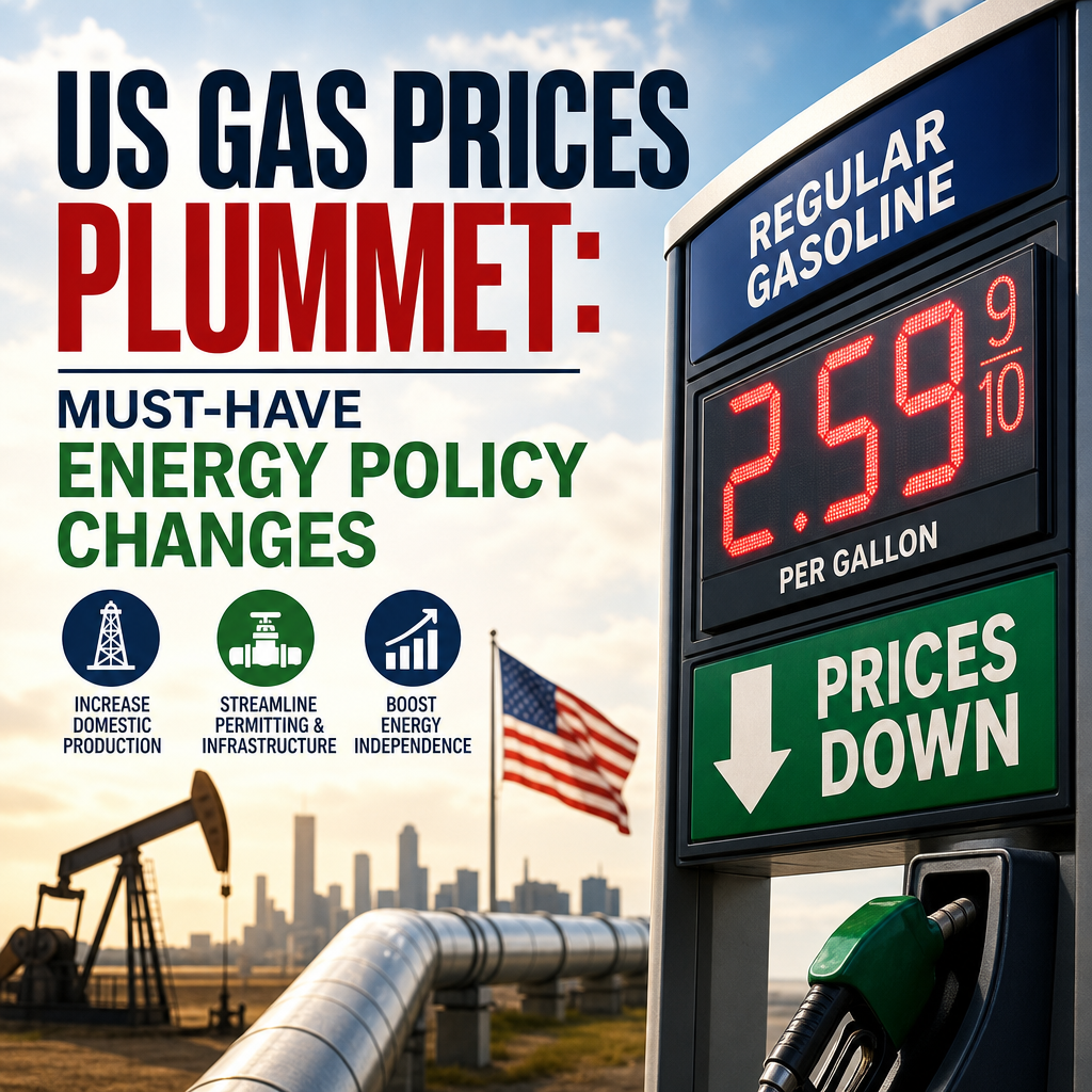 Additional Illustration of US Gas Prices Plummet: Must-Have Energy Policy Changes
