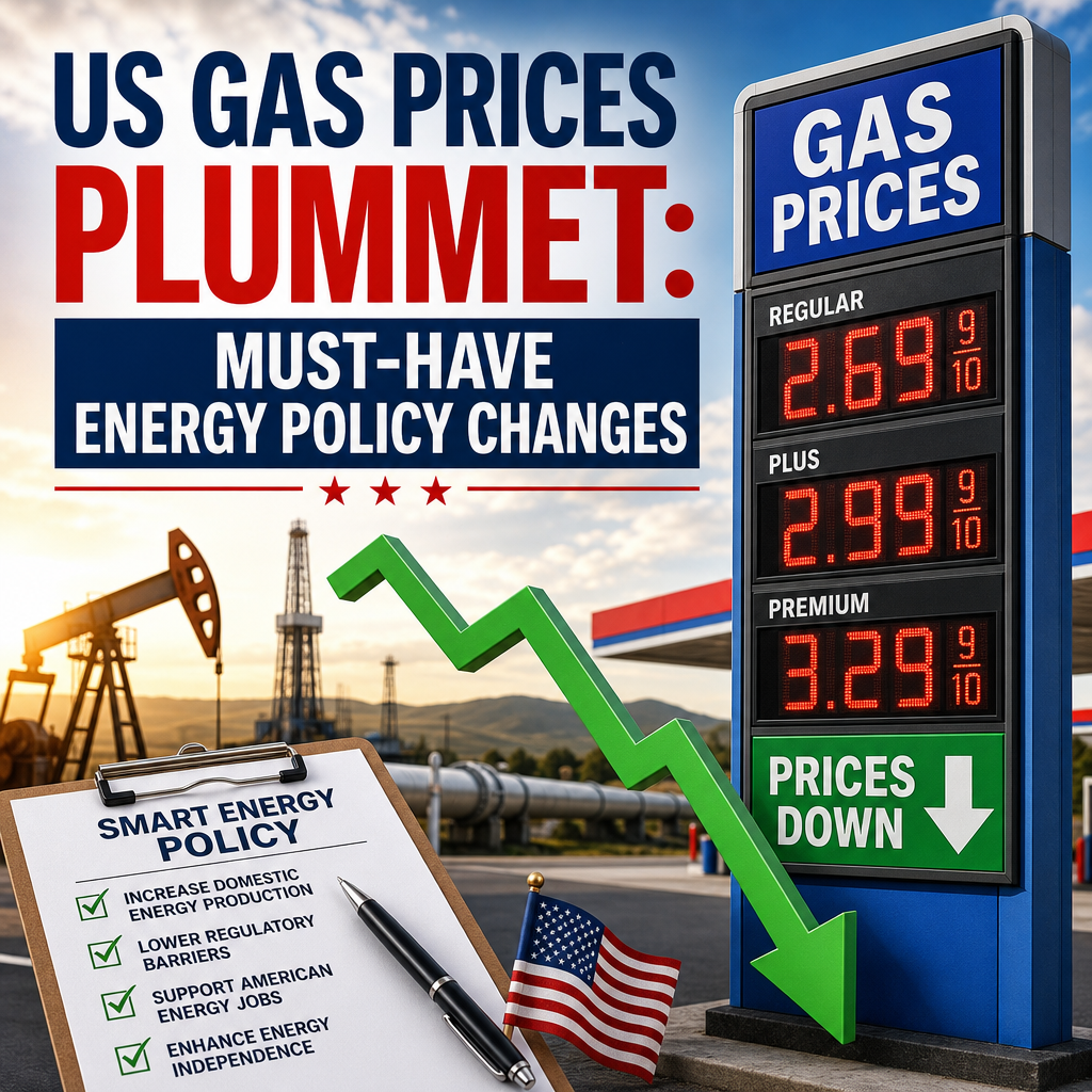 Additional Illustration of US Gas Prices Plummet: Must-Have Energy Policy Changes