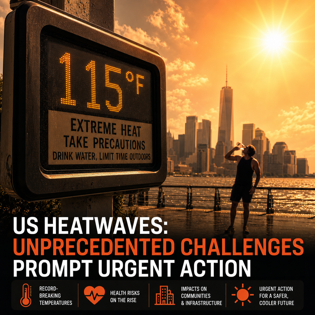 Additional Illustration of US Heatwaves: Unprecedented challenges prompt urgent action