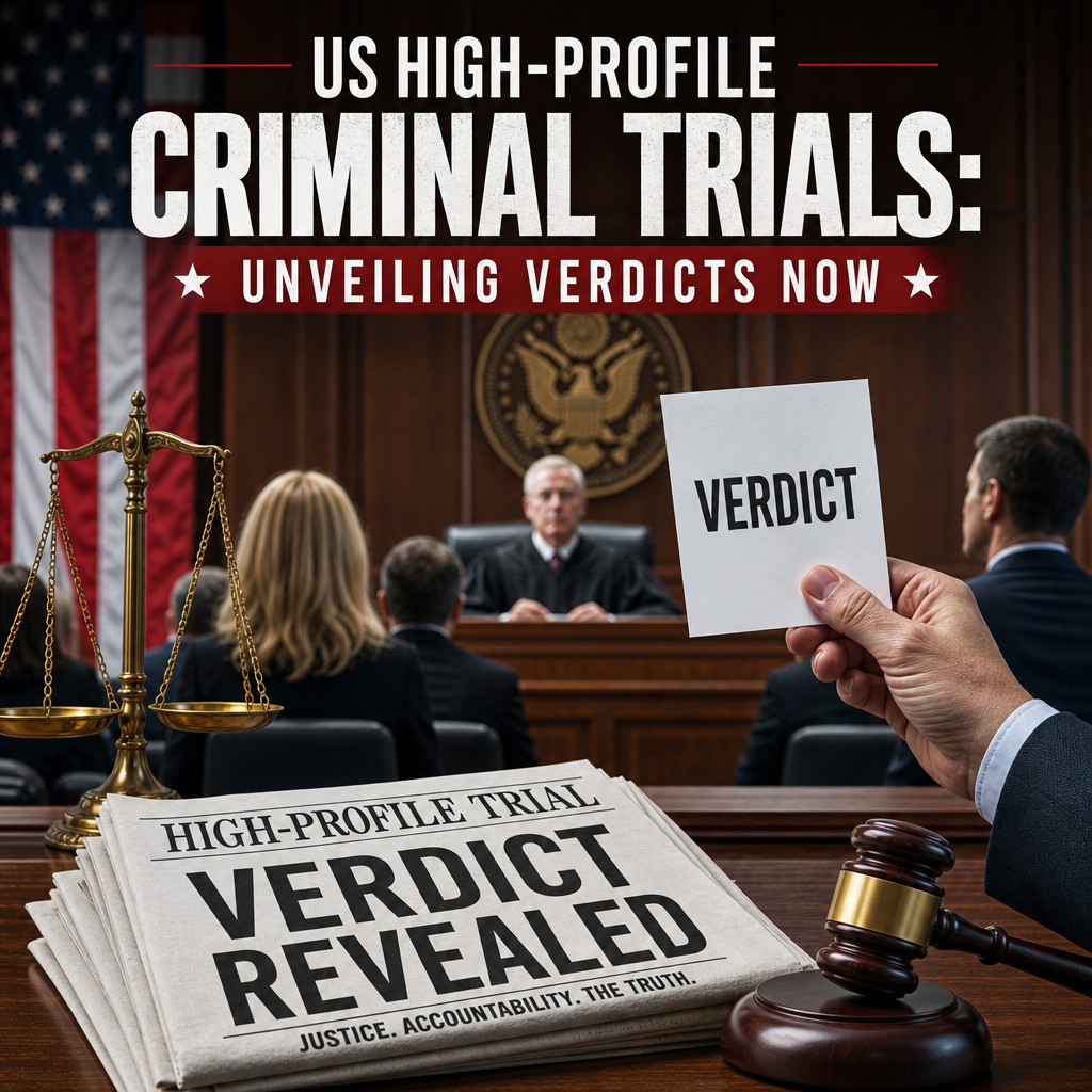 Additional Illustration of US High-Profile Criminal Trials: Unveiling Verdicts Now