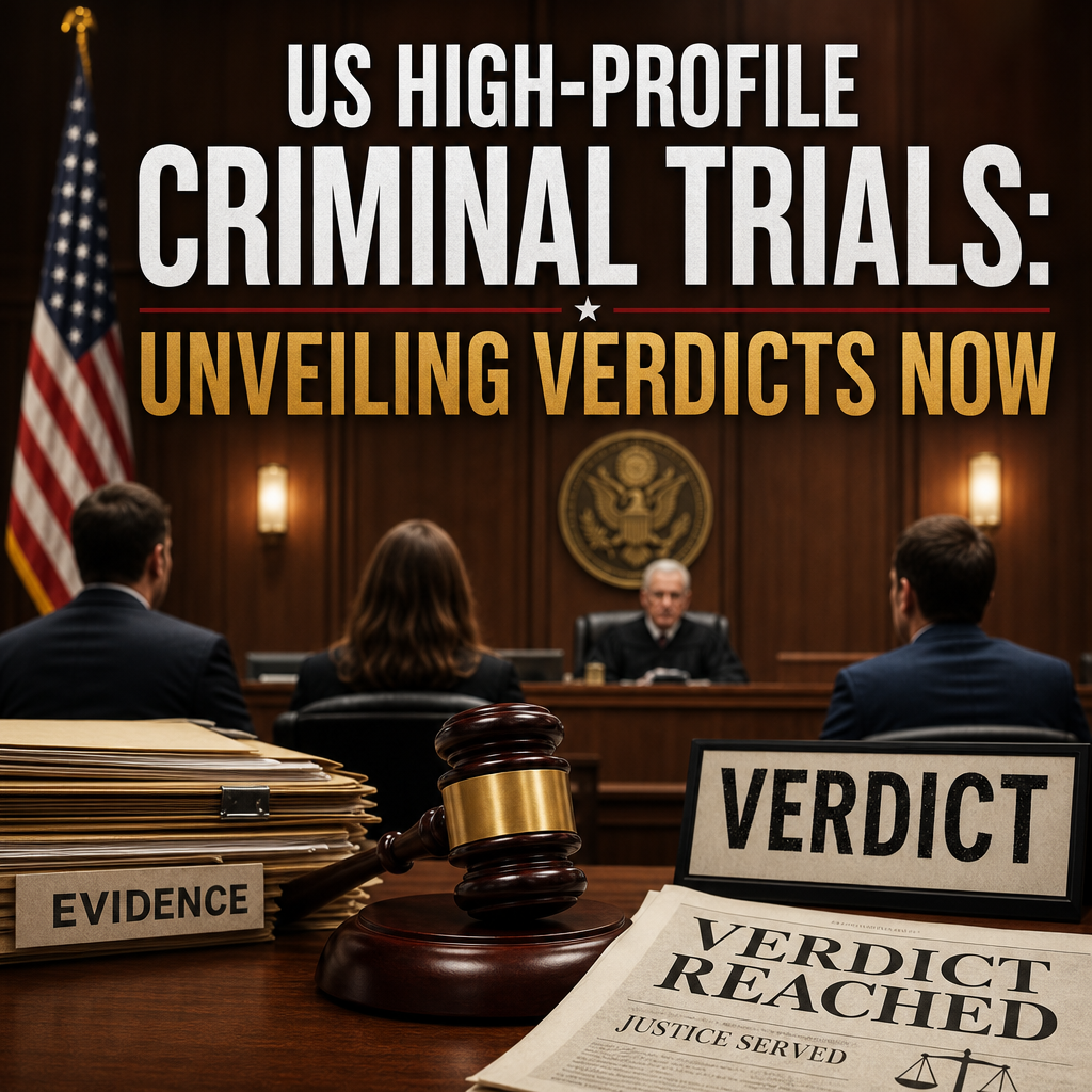 Additional Illustration of US High-Profile Criminal Trials: Unveiling Verdicts Now