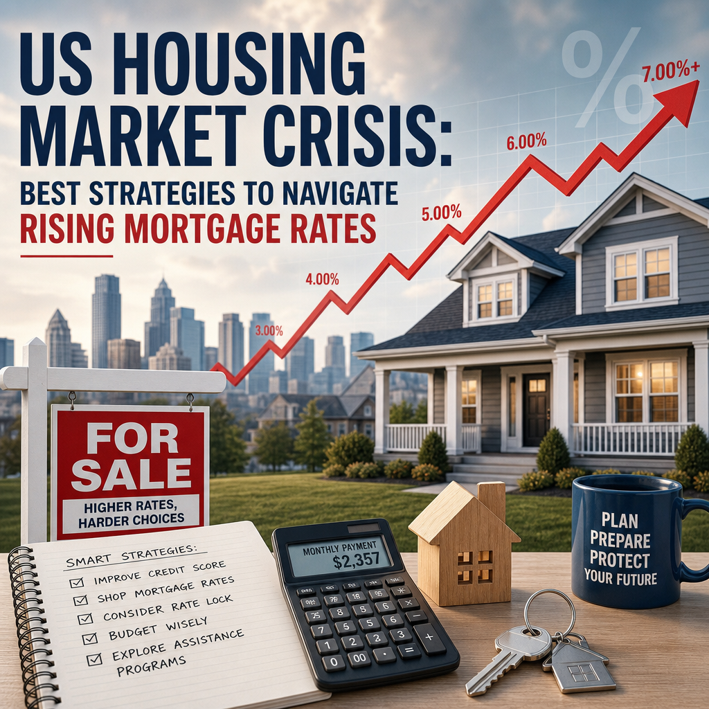 Additional Illustration of US Housing Market Crisis: Best Strategies to Navigate Rising Mortgage Rates