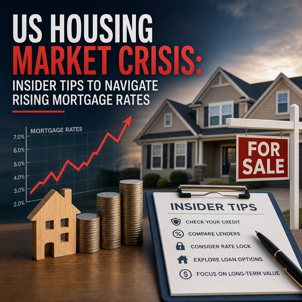 Additional Illustration of US Housing Market Crisis: Insider Tips to Navigate Rising Mortgage Rates