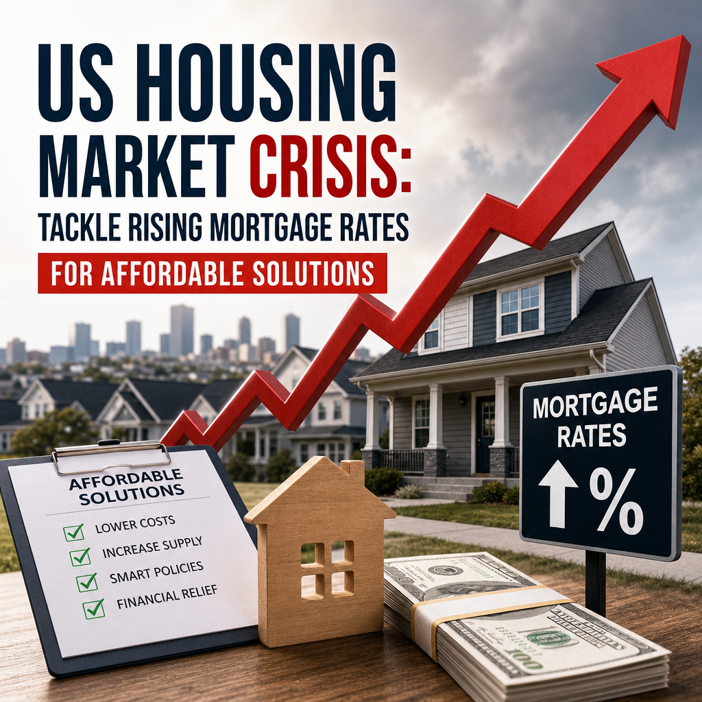 Additional Illustration of US Housing Market Crisis: Tackle Rising Mortgage Rates for Affordable Solutions