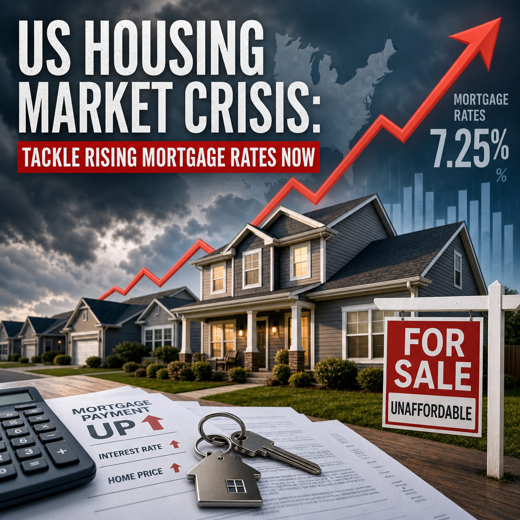 Additional Illustration of US Housing Market Crisis: Tackle Rising Mortgage Rates Now
