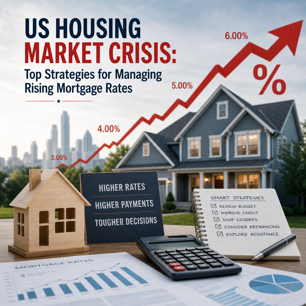 Additional Illustration of US Housing Market Crisis: Top Strategies for Managing Rising Mortgage Rates