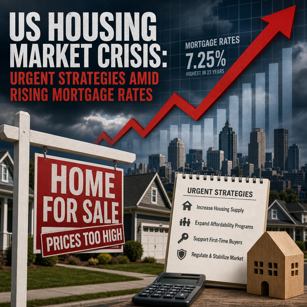 Additional Illustration of US Housing Market Crisis: Urgent Strategies Amid Rising Mortgage Rates