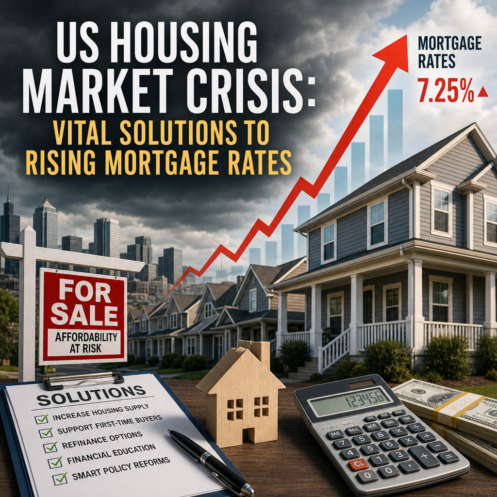 Additional Illustration of US Housing Market Crisis: Vital Solutions to Rising Mortgage Rates
