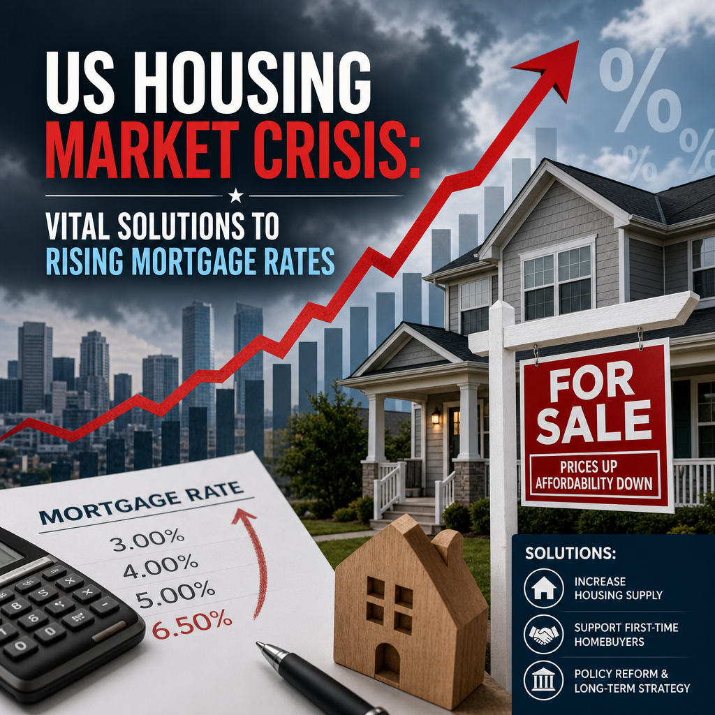 Additional Illustration of US Housing Market Crisis: Vital Solutions to Rising Mortgage Rates