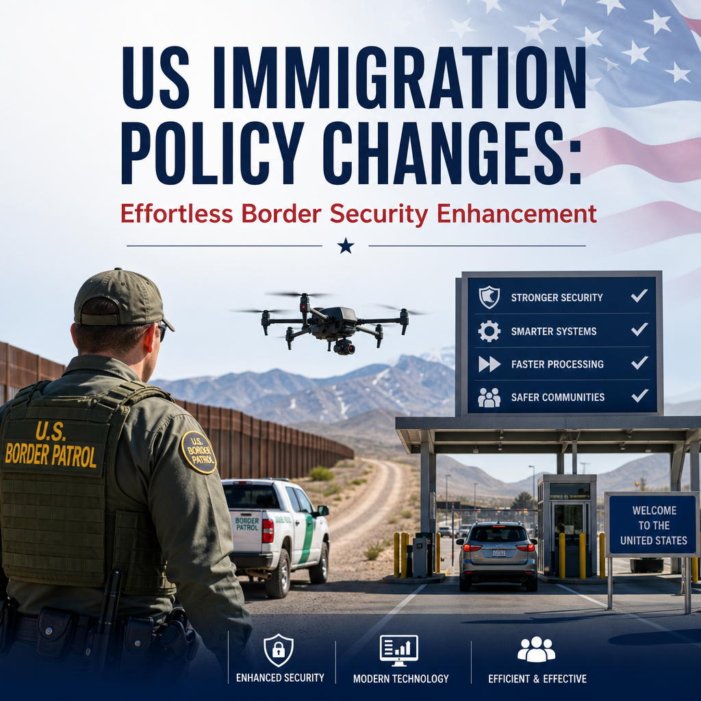 Additional Illustration of US Immigration Policy Changes: Effortless Border Security Enhancement