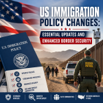 Illustration of US Immigration Policy Changes: Essential Updates and Enhanced Border Security