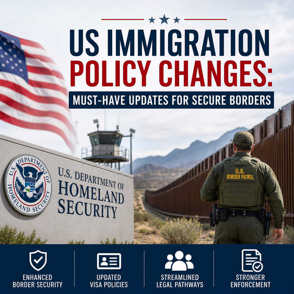 Illustration of US Immigration Policy Changes: Must-Have Updates for Secure Borders